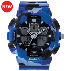 Umbro-039-1 Blue Camouflaged Rubber